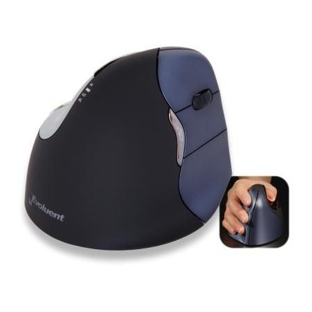 Evoluent Vertical Mouse4 WL Right Hand - Ergonomic Precision for Comfort and Productivity | 500792
